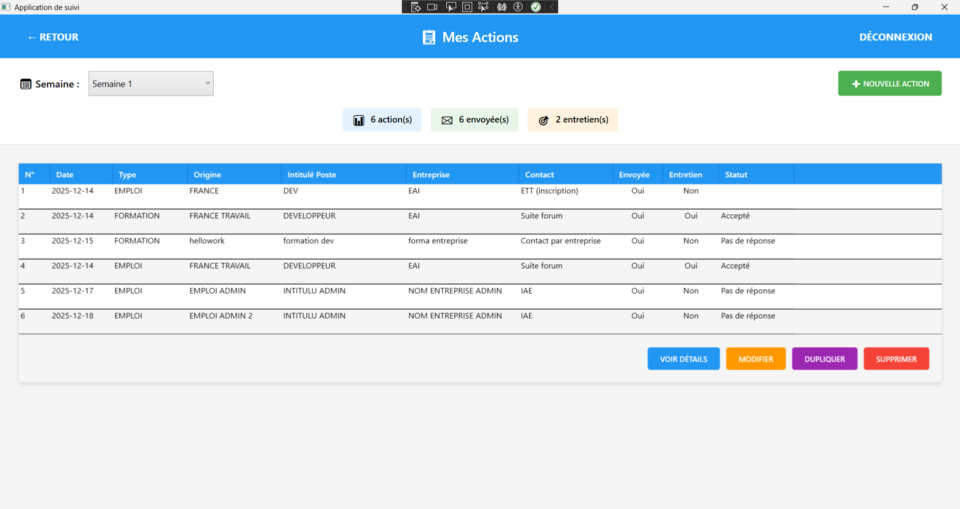 Application Reconversion Professionnelle - Image 3